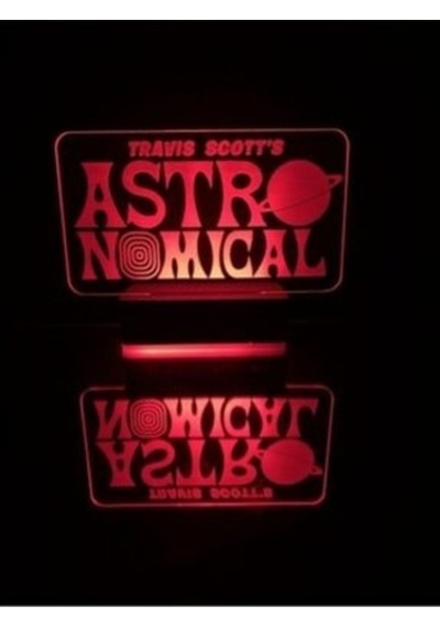 Travis Scott Astro Nomical 16 Renk Gece Lambası