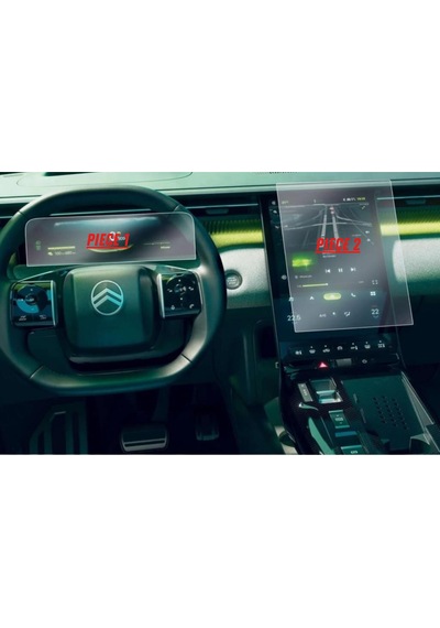 Citroen C5 Aircross 2026 Hayalet Gösterge Ve Multimedya Uyumlu Set Nano Ekran Koruyucu