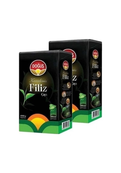 Doğuş Karadeniz Siyah Filiz Çay 2 x 1 KG