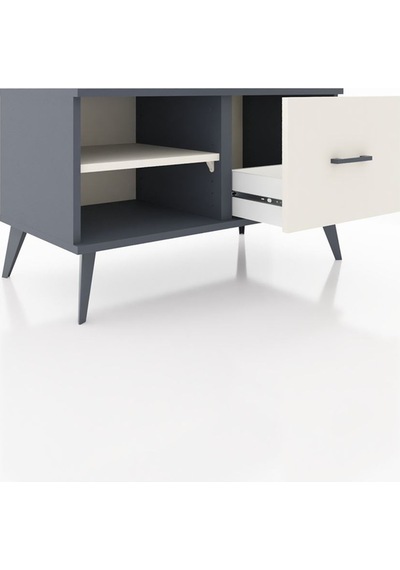 Hyperion Şifonyer Tek Raflı Tek Çekmeceli 88x44x48 Antrasit-aytaşı Aytaşı Hyperion Şifonyer Tek Raflı Tek Çekmeceli 88x44x48 Antrasit-aytaşı Aytaşı