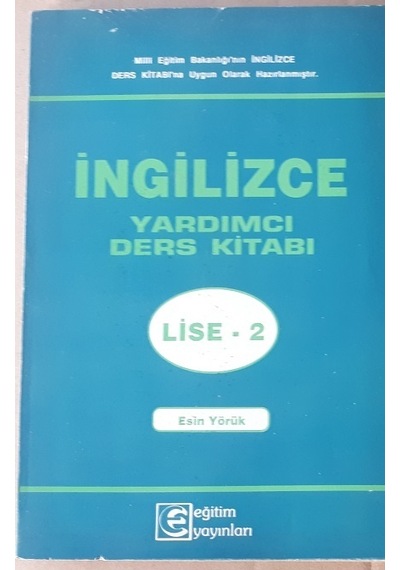 Lise 2.sınıf İngilizce Yardımcı Ders Kitabı1993 Yılı Basım
