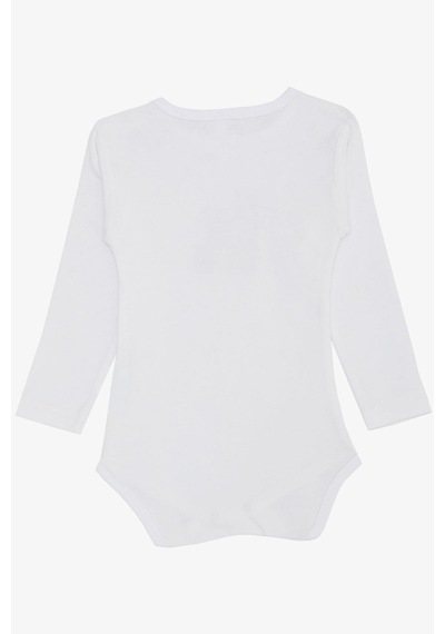 Breeze Erkek Bebek Çıtçıtlı Zıbın Body Şoför Timsahcık Baskılı 9 Ay-3 Yaş, Ekru Ekru