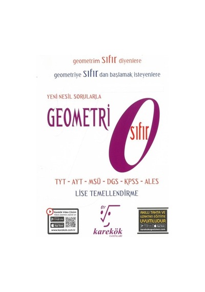 Karekök Yayıncılık Karekök Geometri 0