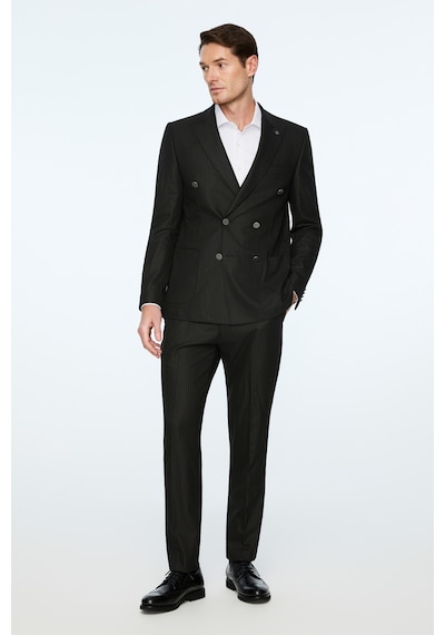 Morven Erkek Siyah Poliviskon Trend Slim Fit Sivri Yaka Kruvaze Takım Elbise 26ms001015001 Siyah Morven Erkek Siyah Poliviskon Trend Slim Fit Sivri Yaka Kruvaze Takım Elbise 26ms001015001 Siyah