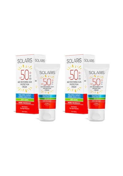 Solaris  SPF50+ Güneş Koruyucu Krem 2 x 50 ML
