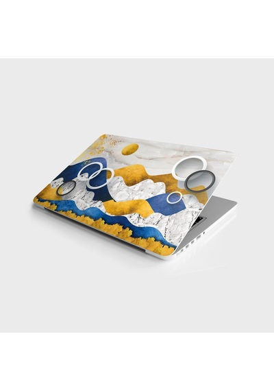 Laptop Sticker Bilgisayar Notebook Pc Kaplama Etiketi Soyut Manza