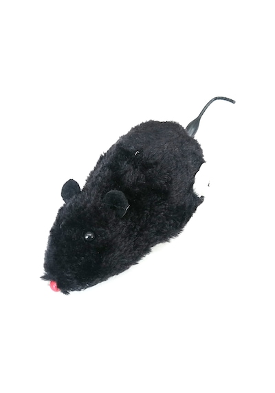 Markapet Toys Kurmalı Hareketli Tekerlekli Fare 12 CM