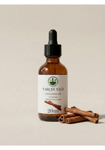 Tarçın Uçucu Yağı Cinnamon Essential Oil Cinnamon Bark Cinnamomum Verum Saf Doğal 20 Ml 20 ML