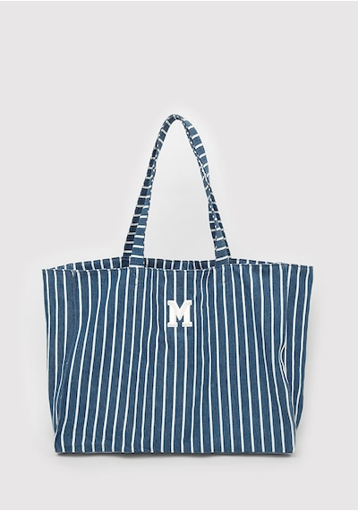 Mavi - M Logo İşlemeli Denim Omuz Çantası 1913787-32177 Lacivert