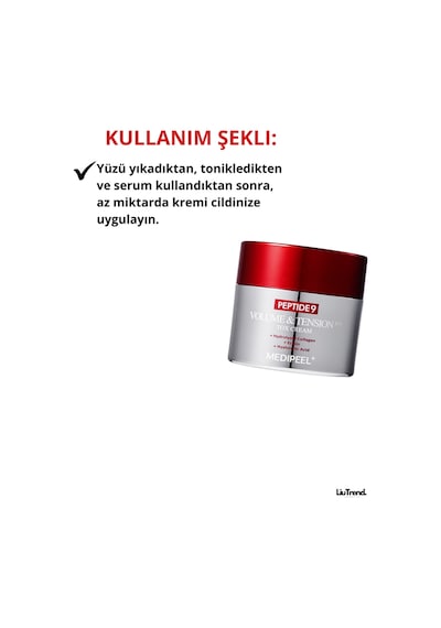 Medipeel Peptide 9 Volume & Tension Tox Cream Pro 50 Ml Kırışıklıklar Için Peptid Krem M0068