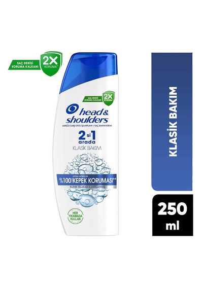 Head & Shoulders Klasik Bakım 2in1 Şampuan 250 ML