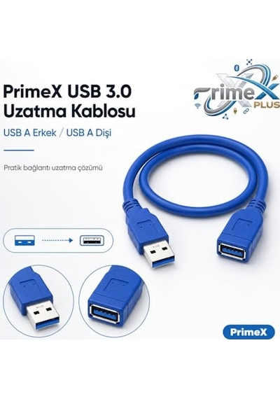 Metre Erkek Erkek Usb 3.0 Kablo 5 Metre Usb 3.0 Kablo Erkek Erkek Usb 3.0 Kablo Diğer