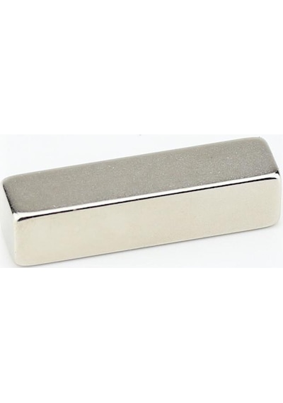 40x10x10 Mm Çok Güçlü Çubuk Neodyum Mıknatıs 2 Adet