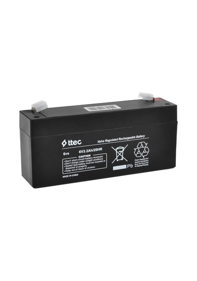 Ttec 6v 3.2 Ah Bakımsız Kuru Akü