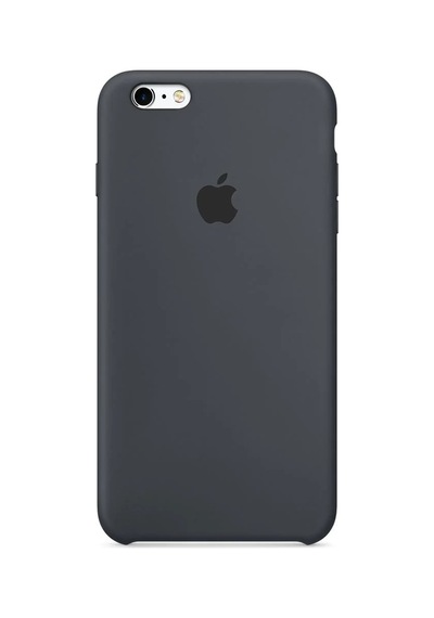 Apple iPhone Uyumlu 6s Plus Silikon Kılıf - Mkxj2zm/a Kömür Grisi