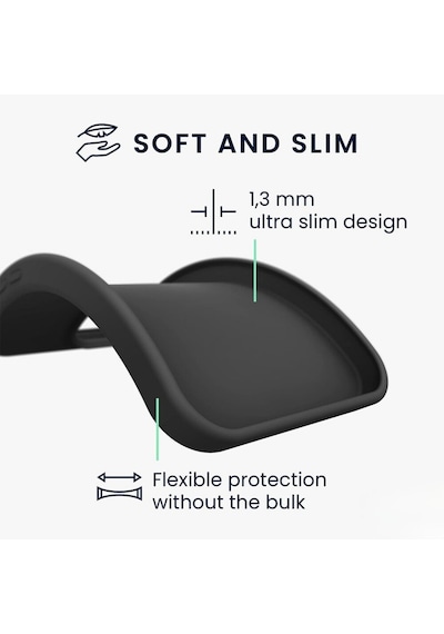 Reeder S19 Max Pro S Edge Silikon Kılıf - Pastel Renk Tonu Esnek Tam Koruma Kapak - Gri