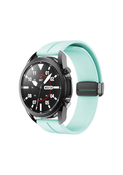 Samsung Galaxy Uyumlu Watch Gear S2 3 41 42 Active 2 40 44 Mm Kordon Magnetli Ayarlanır Silikon Kordon 20mm