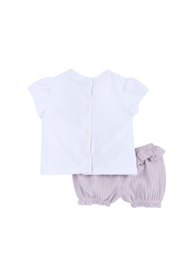 Chicco Takım / T-shirt+pantalon 09073859000000 000012 Lıght Lılac Açık Lila