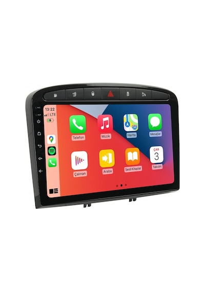 Lovion Ehr7475 Peugeout 308 2007 2014 4+64gb Android Carplay Multimedya Teyp 9"