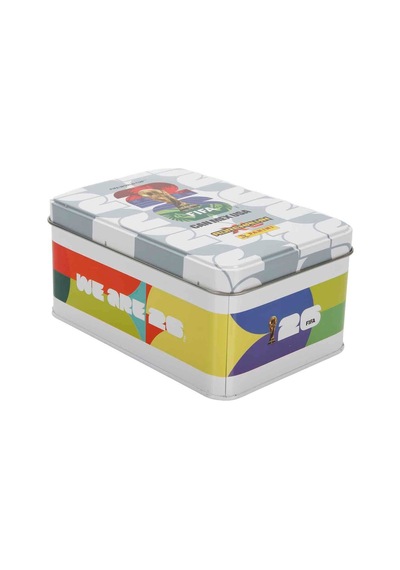 Fıfa World Cup 2026 Adrenalyn Xl Trading Card Metal Kutu - Beyaz Kutu Renkli