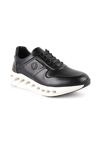 Libero L5984 Antik Deri Erkek Sneaker - Boşluklu Eva Tabanlı Hafif Günlük Spor Ayakkabı Siyah Libero L5984 Antik Deri Erkek Sneaker - Boşluklu Eva Tabanlı Hafif Günlük Spor Ayakkabı Siyah