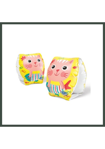 Intex Yavru Kedi Desenli Kolluk 20x15 Cm 06-36 Ay Nhr