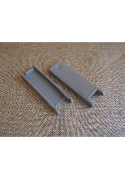 Plastik Dikdörtgen Kapak Kulpu 85x28mm 480 Adet Kapak Tutucu