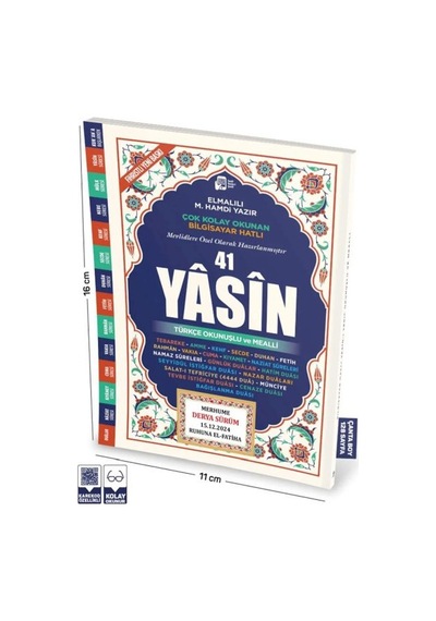 41 Yasin Çanta Boy - Mydr-758447