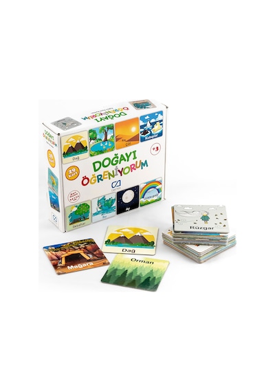 Doğayı Öğreniyorum Eğitici Çocuk Oyunu 29 Parça Oyun Seti Ca Game