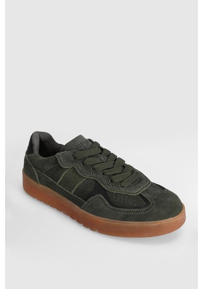 Lufian Kadın Asıya Sneaker Ayakkabı 122230029 Haki Haki