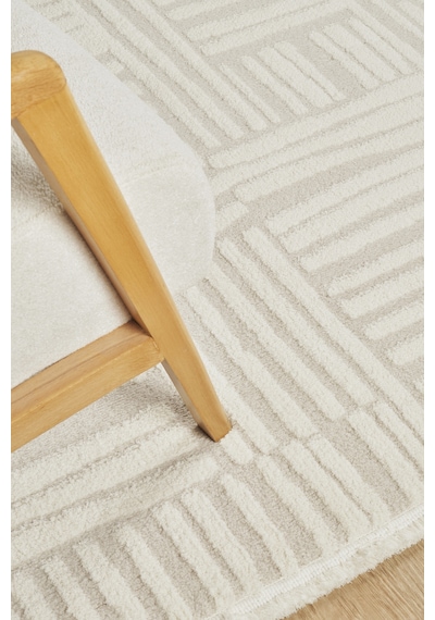 Kaşmir Halı 7/24 Plushy Tova Cream 200x290 Cm Krem