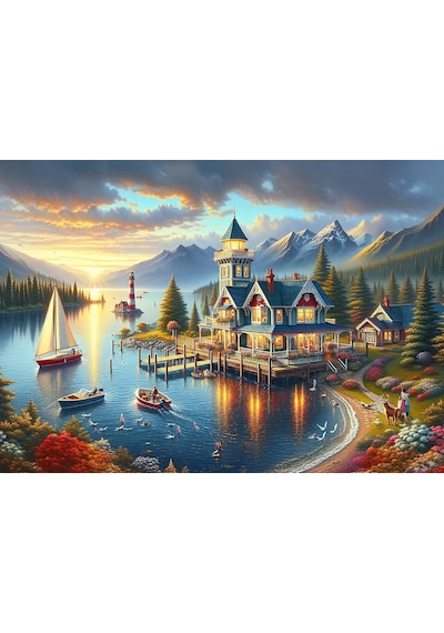 Art Puzzle Rüya Gibi Bir Akşamüzeri 1000 Parça Puzzle