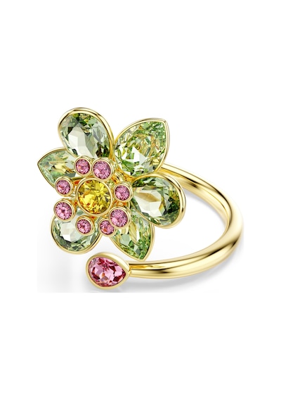 5720297 Swarovski Yüzük Idyllıa:rıng Green Mul/gos 55 Metalik