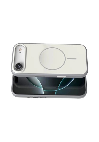 Joko Apple iPhone Uyumlu 17 Air Neva Magsafe Kapak - Gri