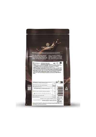 Callebaut Signature Collection Venezuela Bitter Çikolata 1 Kg