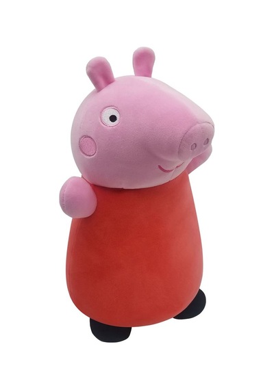 Squishmallows Hugmees Peppa Pig Pelüş 25cm Renkli