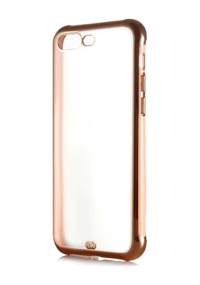 Apple Uyumlu iPhone 7 Plus Kılıf Zore Voit Altın Renk Tasarımlı Kılıf