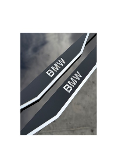 Bmw Gümüş Detaylı Full Pleksi Plakalık Premium Tasarım & Şık Görünüm - 864620441