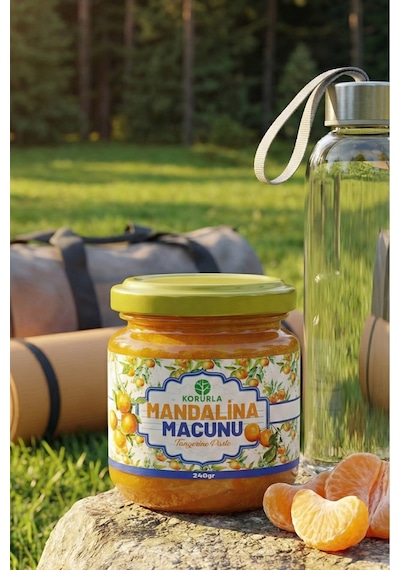 Mandalina Macunu Zencefil, Zerdeçal, Havlıcan, Nane, Kekik, Okaliptus Yağı İçeren Macun 240 Gr