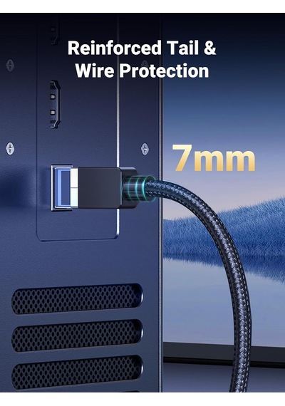 Cat 8 Lan Kablo 40gbps 2000mhz Süper Hızlı Ağ Kablosu Poe Rj45 Gigabit Ethernet Kablosu Wi-fi Ps5/4, Steam Deck, Xbox, Switch, Router, Modem Vb. İle Uyumlu