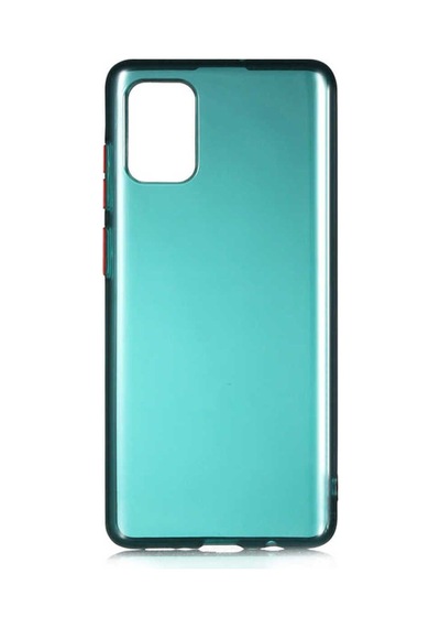 Samsung Uyumlu Galaxy A71 Kılıf Zore Bistro Kapak Koyu Yeşil