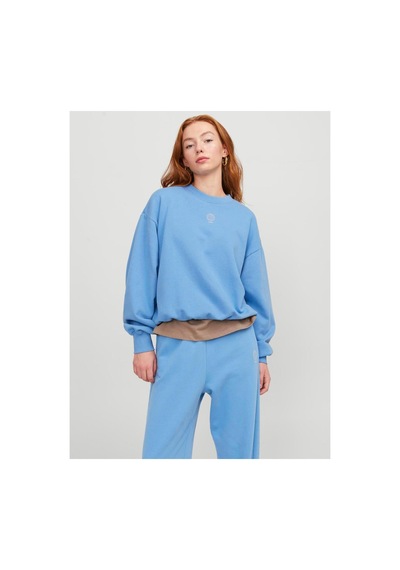 Jjxx Jxjada Soft Loose Ls Kadın Sweatshırt Swt Sn Silver Lake Blue
