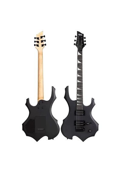 Midex Force-AMP25 Üst Seviye 25 Watt Amfili Elektro Gitar H-H Profesyonel Full Set Aksesuarlı