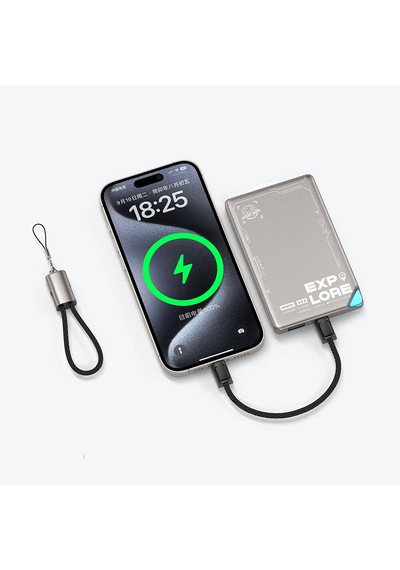 Wiwu Wi-C040 30 W Concise Serisi Type-C to Lightning Hızlı Şarj Data ve Şarj Kablosu 15 CM
