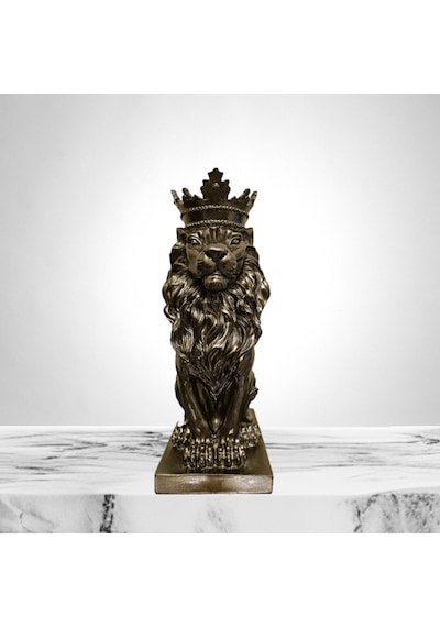 Aslan Kral Bronz Biblo