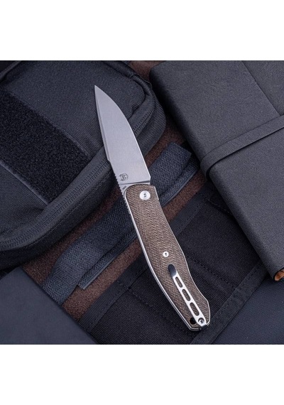 Serenity Kamp Front Flipper Micarta 7682nm Çok Renkli
