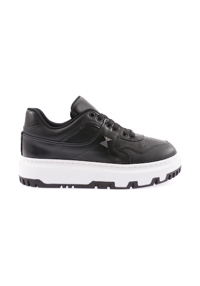 Dgn 020-22k Kadin Kalin Taban Bağcikli Dikiş Detayli Sneakers Ayakkabi 020-2252-R1534 Siyah Dgn 020-22k Kadin Kalin Taban Bağcikli Dikiş Detayli Sneakers Ayakkabi 020-2252-R1534 Siyah
