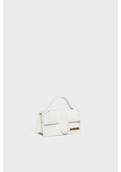 Jacquemus Le Bombıno Deri Çıkarılabilir Askılı Çanta Kadın Çanta 21hbaw00006bc01c01 Beyaz