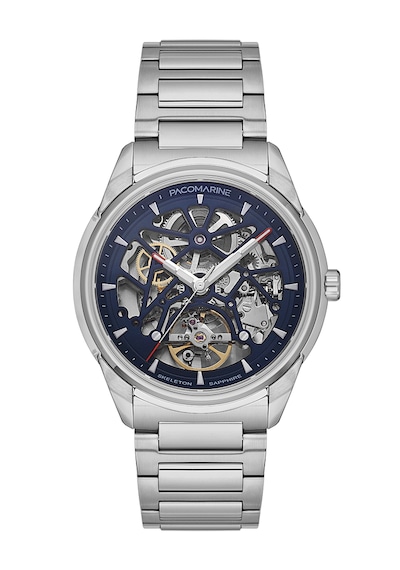 Pacomarine Pm.22156.02 Skeleton Otomatik Erkek Kol Saati Gümüş