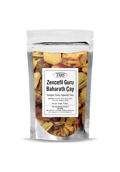 Tos The Organic Spices Zencefil Guru Baharatlı Çay 100 G